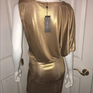 BCBG Gold dress